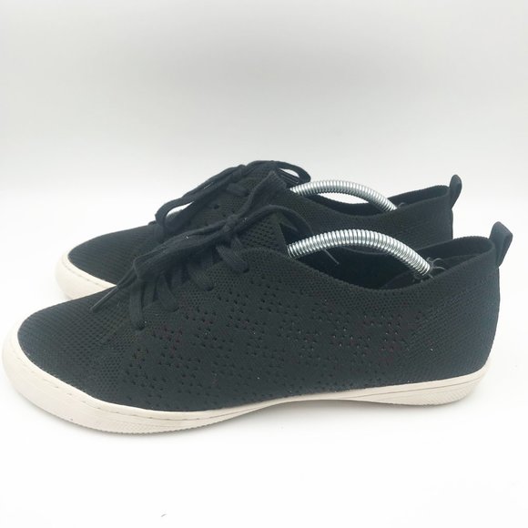 ZODIAC Shoes Penny Sneakers Black Stretch Knit Womens 8.5 - Picture 4 of 9
